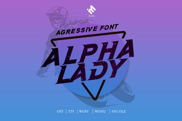 Alpha Lady: A Bold and Stylish Slab Serif Font
