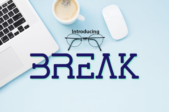 Break Font: A Timeless Slab Serif for Modern Designers