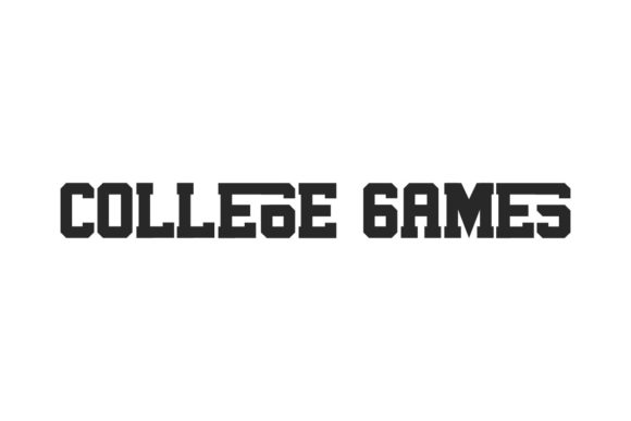 College Games: A Font That Fuels Strategic Branding and Creative Communication