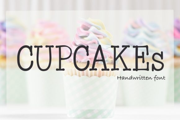 Cupcakes: A Versatile Slab Serif Font for Creative Projects