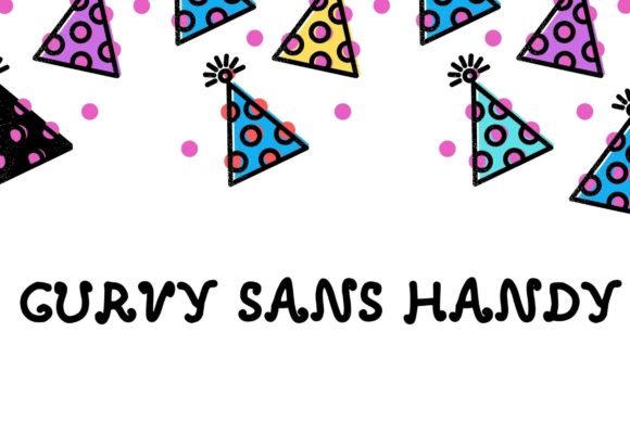 Curvy Sans Handy: A Playful Slab Serif Font for Friendly and Creative Designs