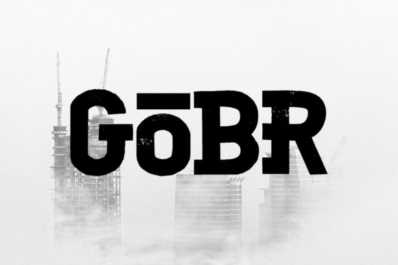 Exploring the Gobr Font: A Bold Choice for Street Culture and Creative Design
