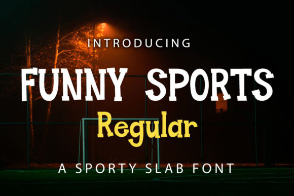 Funny Sports: A Bold and Versatile Typeface