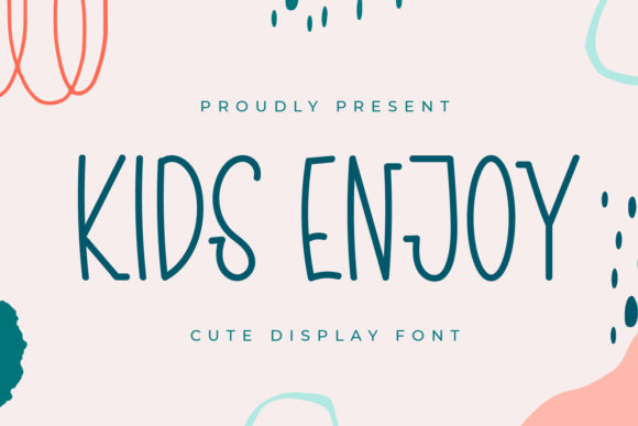 Kids Enjoy: A Versatile Slab Serif Font for Creative Projects