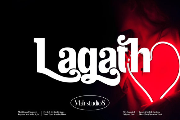 Lagath: A Premium Slab Serif Font for Timeless Design