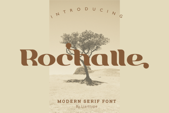 Rochalle: A Bold Slab Serif Font for Creative Impact