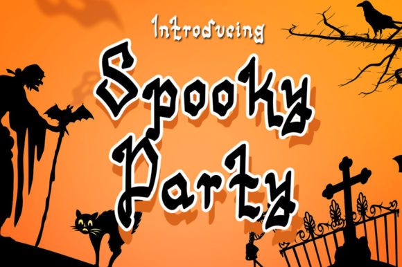 Spooky Party: The Font That Brings Halloween Vibes to Life
