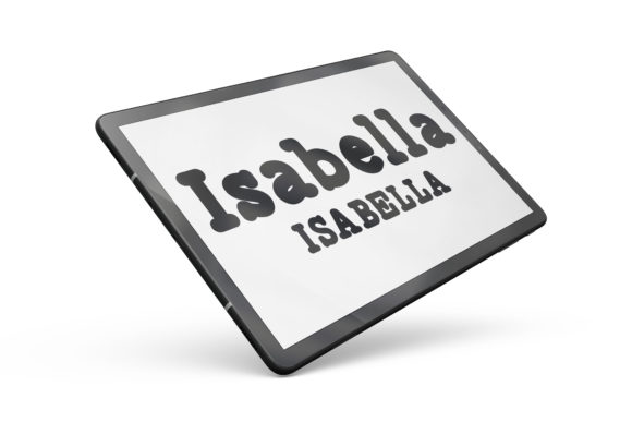 The Isabella: A Timeless Slab Serif Font for Designers