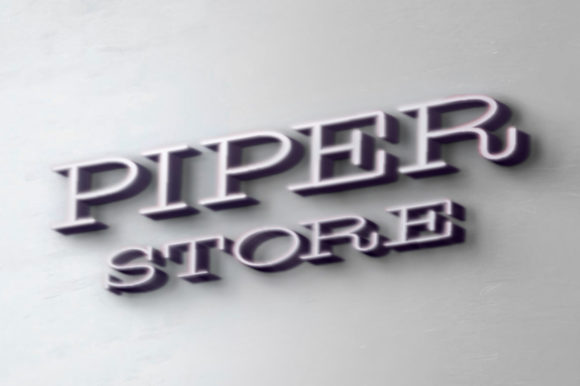 The Piper: A Versatile Vintage Slab Serif Font for Creative Projects